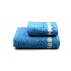 Рушник махровий Home Line "Balls" (блакитний), 50х90см 104956