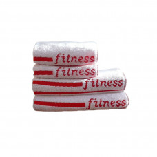 Рушник махровий Shamrock "Fitness" (білий), 50х90см 94423