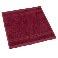 Рушник (серветка) махровий Home Line (бордовий) 30х30см 161149