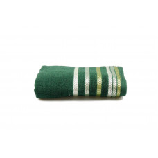 Рушник махровий Shamrock "Bianna" (темно-зелений), 50х90см 94369
