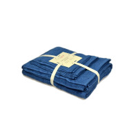 Набір махрових рушників 4 шт. Home Line (синій), 30х30см, 35х65см, 45х85см, 68х128см 122658
