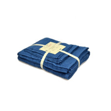 Набір махрових рушників 3 шт. Home Line (синій), 35х65см, 45х85см, 68х128см 122667