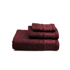 Серветка махрова Home Line "Bamboo new" (бордовий), 30х50см 103478