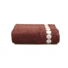 Рушник махровий Home Line "Balls" (коричневий), 70х140см 104964