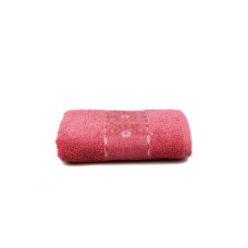 Рушник махровий Home Line "Oriental new" (темно-рожевий), 50х90см 114248