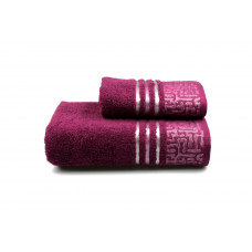Рушник махровий Home Line "Perseus new" (фіолетовий), 50х90см 103514