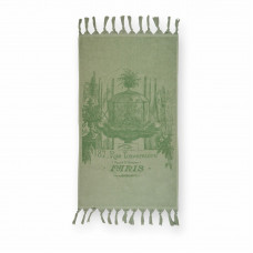 Рушник велюровий Home Line "Paris" (м'ятний), 68х127см 126251
