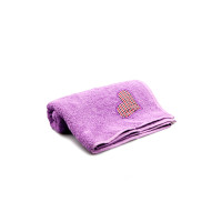 Рушник махровий Home Line "Серце" (бузковий), 45х115см 105202