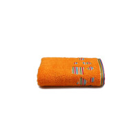 Рушник махровий Home Line "Rainbow new" (помаранчевий), 50х90см 103525