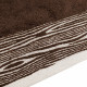 Рушник махровий Home Line "Tree" (темно-коричневий), 70х140см 102004