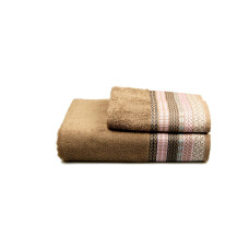 Рушник махровий Home Line "Етно" (коричневий), 70х140см 98416