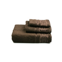 Серветка махрова "Bamboo new" (коричневий) 30х50см 103481