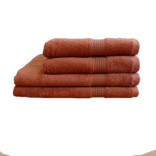 Рушник махровий Home Line "Нью-Йорк" (теракотовий), 50х90см 97353
