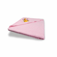 Рушник (куточок) махровий Home Line для малюків (рожевий), 75х75см 121752