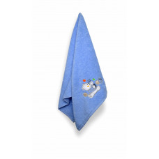 Рушник махровий Home Line "Ведмедик" з вишивкою (блакитний), 50х90см 138107