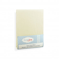 Простирадло махрове на резинці Home Line (кремове) 200х200см 113837