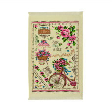 Рушник велюровий кухонний Home Line "Прованс" 40х60см 133413