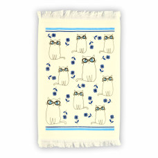 Рушник велюровий кухонний Home Line "Кіт професор" 40х60см 129330