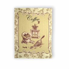 Рушник вафельний кухонний Home Line "Мішечок кавових зерен" (бежевий) 45х60см 130914