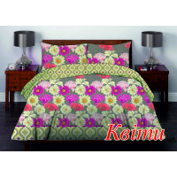 Півтораспальний комплект постільної білизни Home Line "Квіти" 70х70 122835