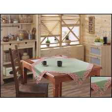 Скатертина "BK042" (зелена) 140х180см 105038