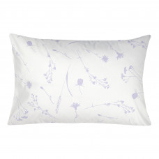 Наволочка бязева Home Line "Волошки лавандові на білому" 50х70см 165093