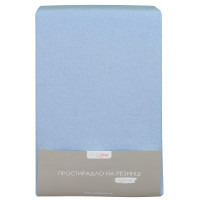 Простирадло махрове на резинці Home Line (блакитне) 200х200х20см 155231
