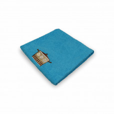 Рушник махровий кухонний Home Line з вишивкою (бірюзовий) 40х60см 116937