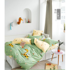 Євро комплект постільної білизни Home Line "Веселі жирафи" 152397