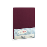 Простирадло махрове на резинці Home Line (вишневе) 200х200см 113835