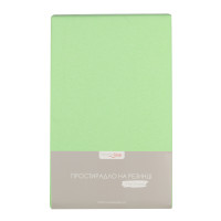 Простирадло трикотажне на резинці Home Line (салатовий) 90х200см 162598