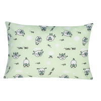 Наволочка бязева дитяча Home Line "Ягнята" (салатовий) 40х60см 163832