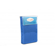 Простирадло махрове на резинці Home Line (синє) 140х200см 110462