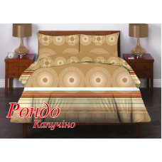 Сімейний комплект постільної білизни Home Line "Рондо" (капучіно) 50х70 124572