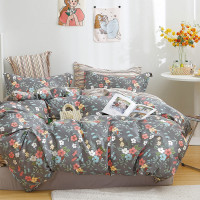 Сімейний комплект постільної білизни Home Line "Герань" 163964