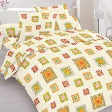 Сімейний комплект постільної білизни Home Line "Антік" (жовтий) 70х70 101791