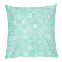 Наволочка бязева Home Line "Клітинка бірюзова" 70х70см 165372