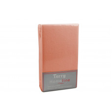 Простирадло махрове на резинці Home Line (персикове) 140х200см 105504