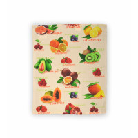 Рушник вафельний кухонний Home Line "Фрукти" 50х60см 135551