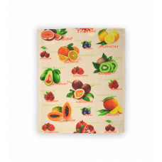Рушник вафельний кухонний Home Line "Фрукти" 50х60см 135551