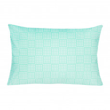 Наволочка бязева Home Line "Клітинка бірюзова" 50х70см 165371