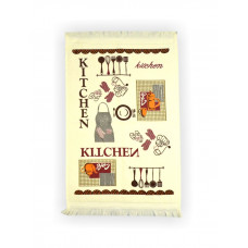 Серветка махрова кухонна Akipek "Кухня" 30х40см 125001