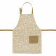 Фартух із регульованою зав'язкою Home Line "Паста" (бежевий) 166851