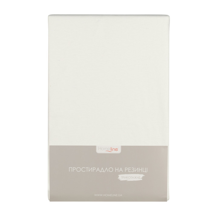 Простирадло трикотажне на резинці Home Line (кремовий) 160х200см 162610