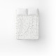 Простирадло бязеве Home Line "Волошки" (зелені на білому) 150х215см 163079