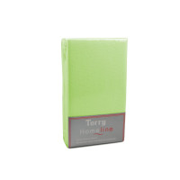 Простирадло махрове на резинці Home Line (салатове) 160х200см 105532