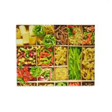 Рушник вафельний кухонний Home Line "Макарони" 45х60см 129081