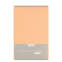 Простирадло трикотажне на резинці Home Line (персиковий) 160х200см 162595