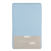Простирадло трикотажне на резинці Home Line (блакитний) 180х200см 162650