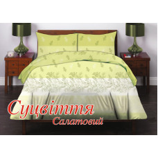 Сімейний комплект постільної білизни Home Line "Суцвіття" (салатовий) 134720